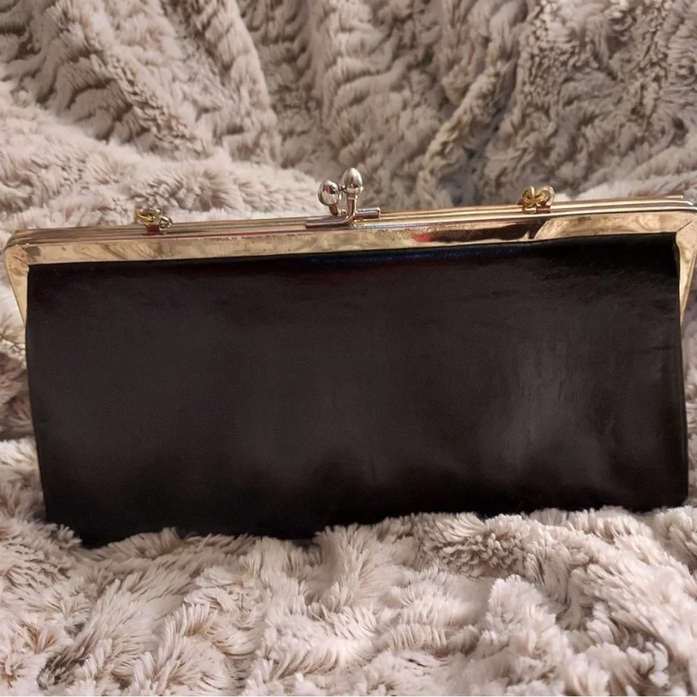 ✨️Vtg ' Ande'  Leather Cocktail Purse - Picture 3 of 3
